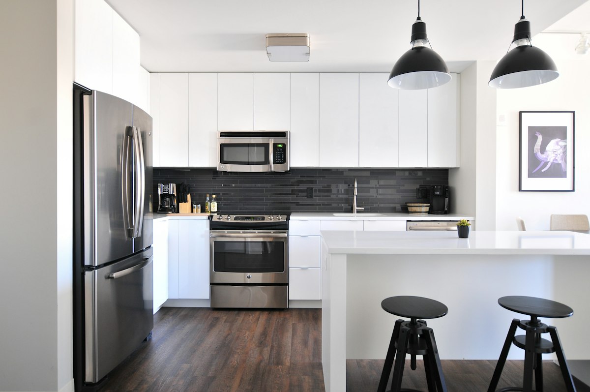 Small residential compound with a few rental units and a shared courtyard